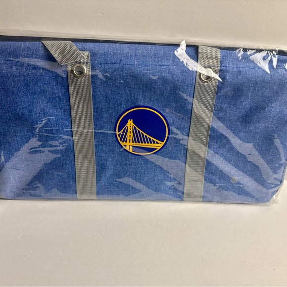 Golden State Warriors Picnic Caddy Oversized Tote Blue NEW - Picture 6 of 6